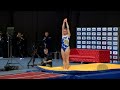 KOZIARSKA Daryna (UKR) W - 2022 Trampoline Worlds, Sofia (BUL) - Q Tumbling Exercise 2