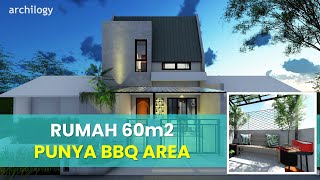 Design Series: Rumah 60m2 punya BBQ Area