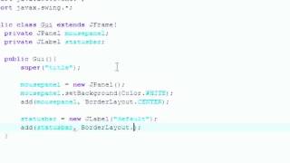 Java Programming Tutorial 74 Mouse Events