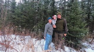 Visiting Our Homestead For The Holidays | First Cabin Christmas Tree