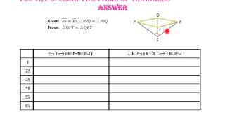 4-7: Congruence in Overlapping Triangles