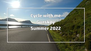 Cycle with me - Bike ride around Gurskøy - Norway -  B003 - 4K - Time-Lapse