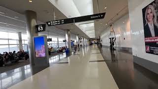 バーミンガム空港内を散策　Walking around Birmingham Shuttlesworth Int'l Airport Terminal