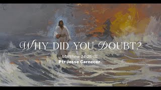 Why Did You Doubt? - Jesse Carnecer | November 3, 2024