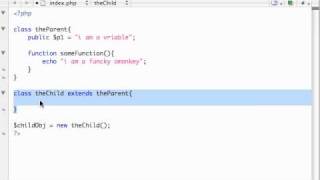 PHP Tutorial - 42 - Inheritance