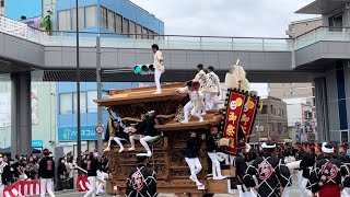 2022年　和泉だんじり祭り　駅前パレード【市辺町】