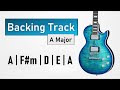 pop rock backing track a major 112 bpm guitar backing track