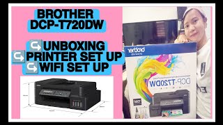 BROTHER PRINTER DCP-T720DW, ( My first brother printer experience)