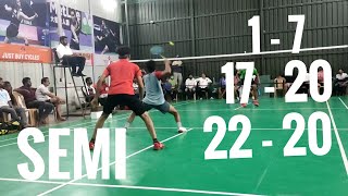 Sidharth Dhileepan vs Roshan Shijas / ASHWIN PAUL MEMORIAL TROPHY 2022 / SECOND SET