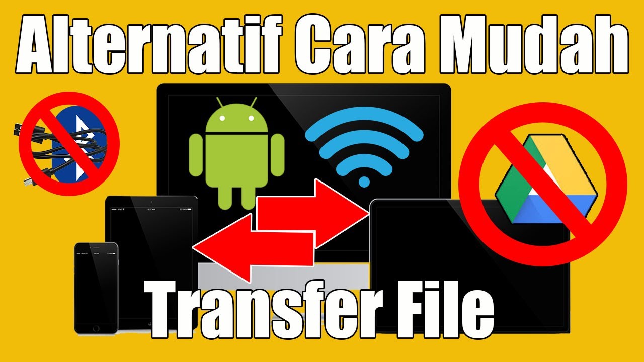 Cara Memindahkan File Dari HP Android Ke PC Atau Laptop Via Wifi - YouTube