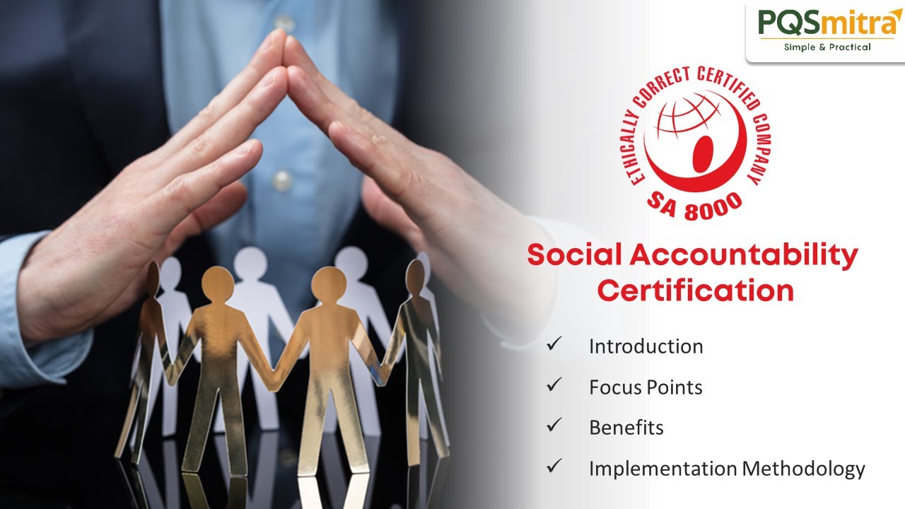 SA 8000 - Social Accountability Standard Basic Introduction - YouTube