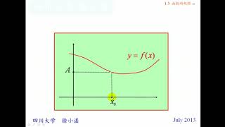 徐小湛《高等数学》第005讲：函数的极限 1 标清