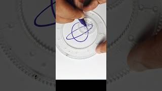 Simple Spirograph Design | Satisfying art #shorts #satisfying #spirograph #art