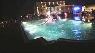 McQueen Saxophone \u0026 Flyboard Show @ Azerbaijan