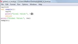 Python Programming Tutorial 39 Global & Local Variables qpOQHhVTH4M