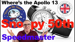 Omega Speedmaster Snoopy 50th Anniversary Apollo 13