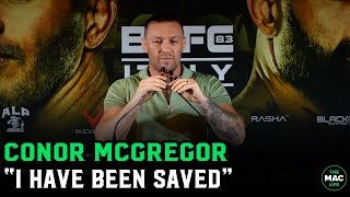 Conor McGregor opens up: "I have changed"