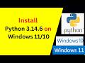How to Install Python 3.14.6 on Windows 11 & 10 in 5 Minutes! | Complete Beginner's Guide 2026