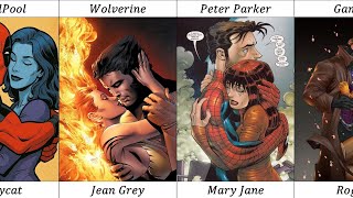 Marvel comics romantic interests