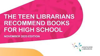 The Teen Librarians Recommend Books for High School