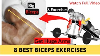The Perfect Biceps Workout: 8 Best Biceps Exercises | Fitness Motivation | Gym Body Motivation