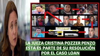 LA JUEZA CRISTINA POZZER PENZOESTA ES PARTE DE SU RESOLUCIÓNPOR EL CASO LOAN