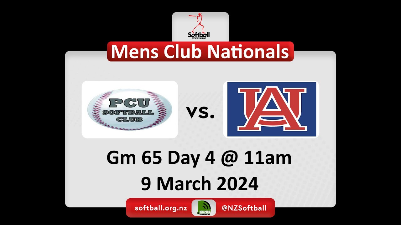 Softball NZ | 2024 Men's Open Club National Championship | PCU Devils V ...