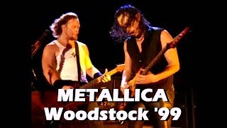 Metallica - Live at Woodstock 1999  (Full Show)