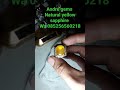 natural yellow sapphire. ring perak