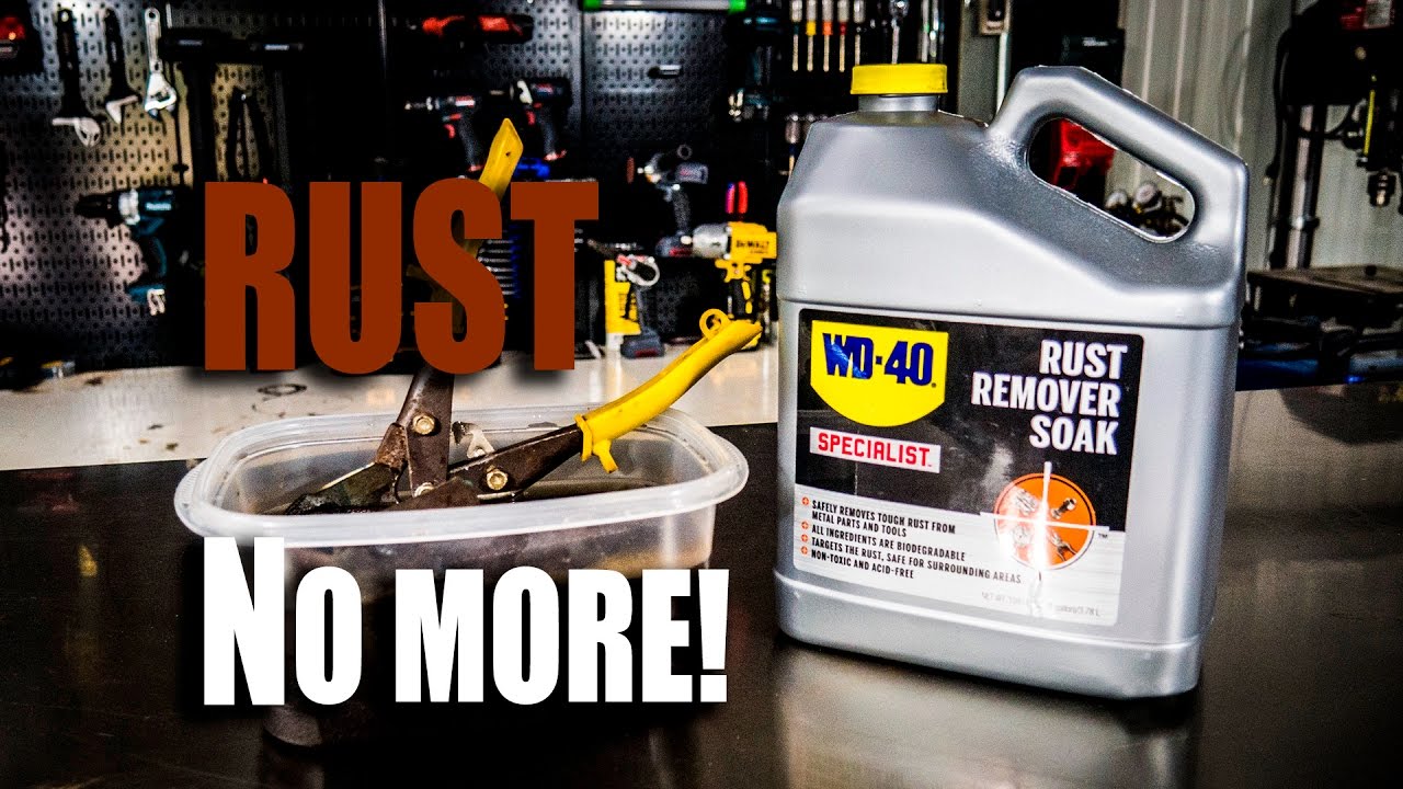 WD-40 Specialist Rust Remover Soak Video Review - YouTube