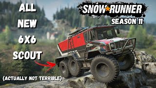 SnowRunner Season 11 New Truck:Burlak 6x6 Review