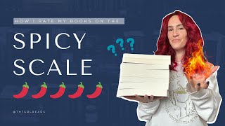 THE SPICY SCALE (and how I rate my books)