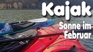 Kajak im Februar | Sonnenschein am Hengsteysee | Wilderness Aspire