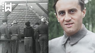 Execution of Auschwitz Nazi doctor who experimented on children before hanging them - A. Trzebinski