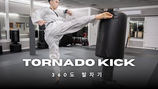How to Do a Tornado Kick | Taekwondo Tutorial (One Take)
