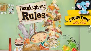 📚Thanksgiving Rules | Kids Book Read Aloud | Bedtime Story for Children| Thanksgiving Storybook