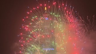 2024跨2025 跨年煙火—台北101