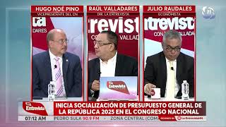 RAÚL VALLADARES LA ENTREVISTA HN 15/10/2024