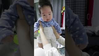 태어난지 8개월 이른둥이 아기 옹알이 했어요 / 성장 기록