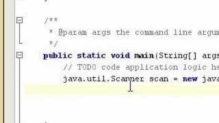 Java 07: Namespace & User Input