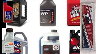 Which 2-Stroke oil should you use?