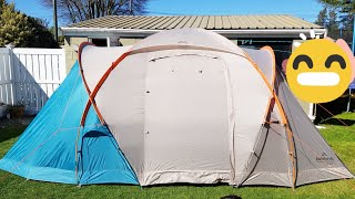 Kathmandu Roamer 4 tent (Hyperlapse)