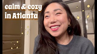 cozy day in | simple cooking, GRWM, self-care, pups included