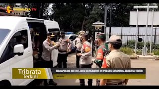 WAKAPOLDA METRO JAYA BERKANTOR DI POLSEK CIPAYUNG JAKARTA TIMUR