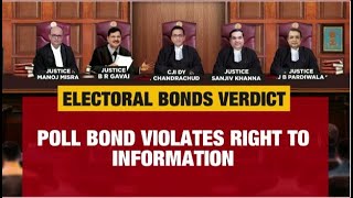 Constitutional Duty to Protect Political Contributions, Says CJI | Electoral Bond Verdict In SC