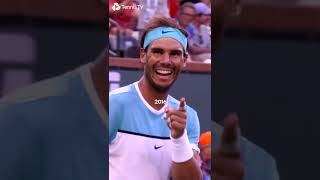 Rafael Nadal's Career in 21 Seconds!
