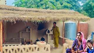 The traditional mud kitchen of Punjab is ready | beautiful village life in Pakistan