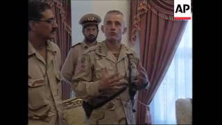 Peace talks hosted by US military commander