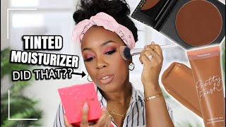 A TINTED MOISTURIZER ROUTINE + FULL BEAT USING ALL DRUGSTORE MAKEUP | Andrea Renee
