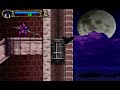 悪魔城ドラキュラx 月下の夜想曲 100% マップ